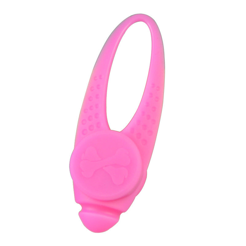 Waterproof LED Pendant Attached to Dog/Cat Collar Safety Night Light