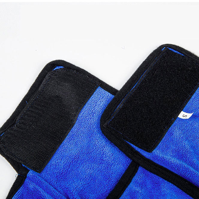 Super Absorbent Microfiber Dog Bathrobe Fast Drying Pet Bath Towel