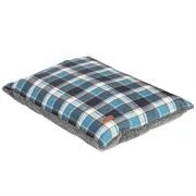 FatFace Fleece Check Deep Dog Bed Mattress 100% recycled fibres Super soft feel