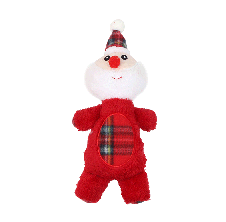 Christmas Gift Dog Plush Santa Reindeer Gingerbread Man Bear Dog Toy Uk Seller