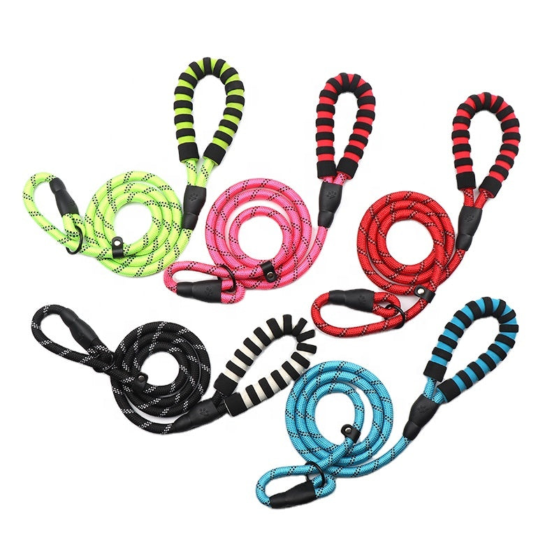 Nylon Rope Slip Lead With Foam Handle