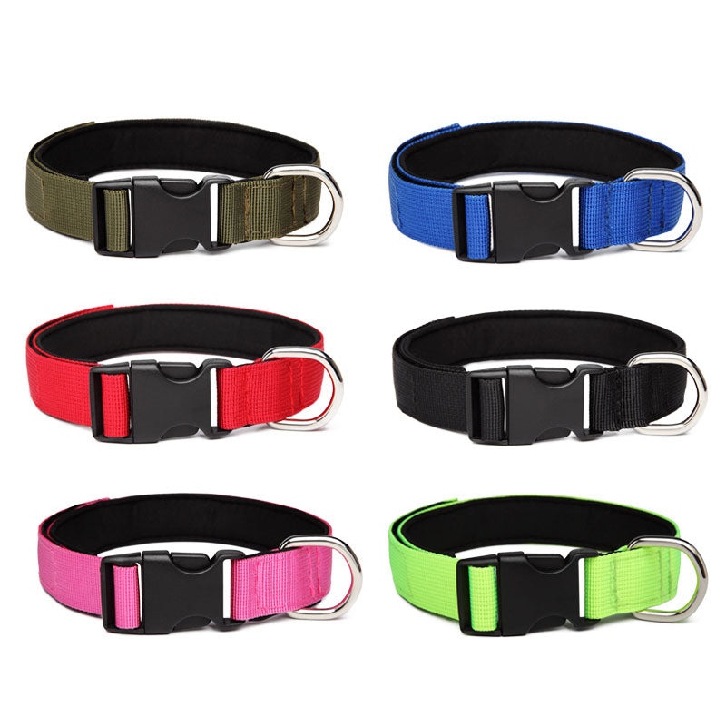 Strong Nylon Velcro Dog Collar