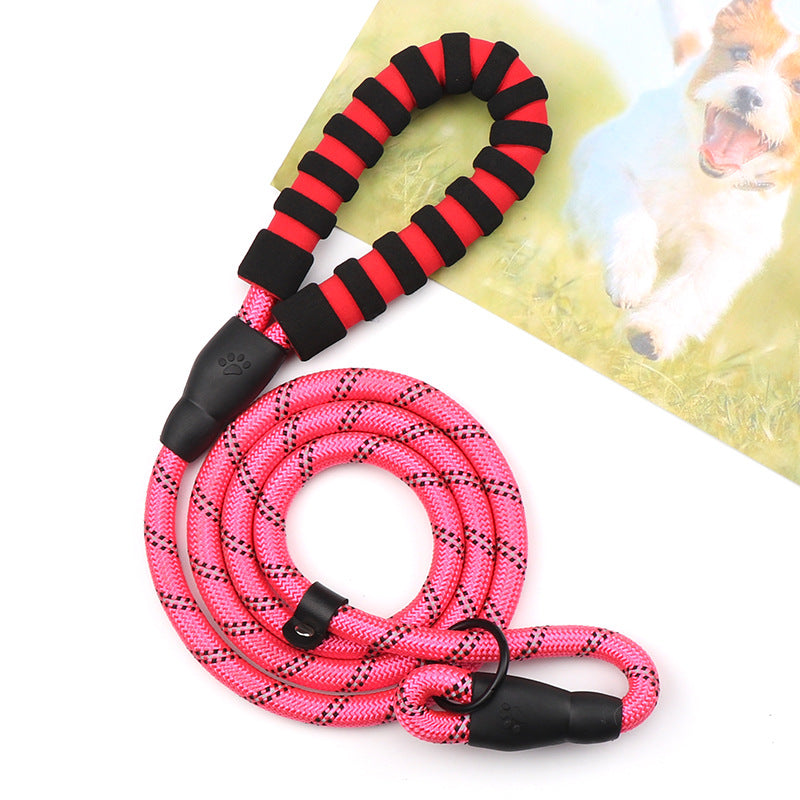 Nylon Rope Slip Lead With Foam Handle