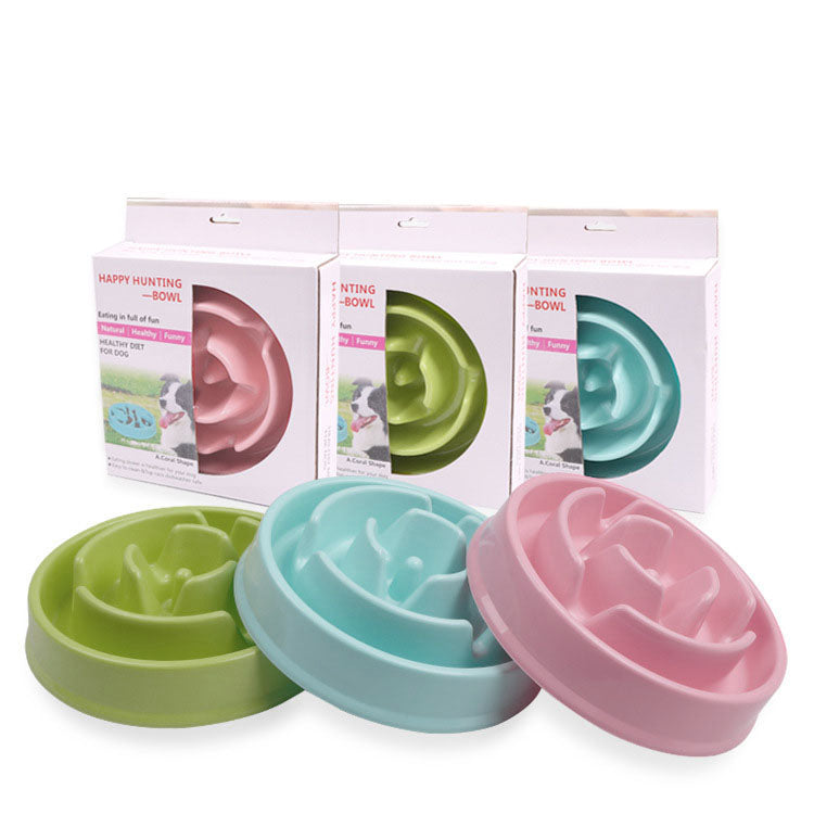 Slow Feeder Eco Friendly Pet Food Bowl Multiple Shape