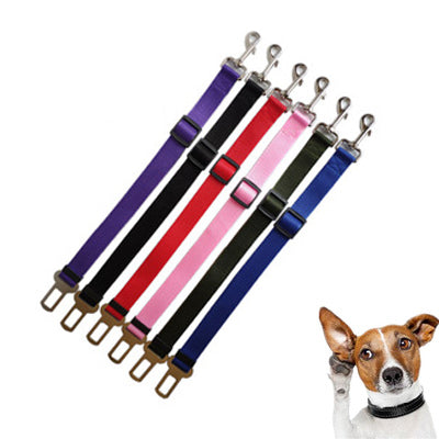 Adjustable Pet Car Safety Seat Belt Leash