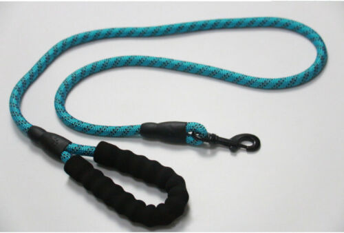 Rope Dog Lead Ideal For Medium And Large Dogs - Soft Grip Handle